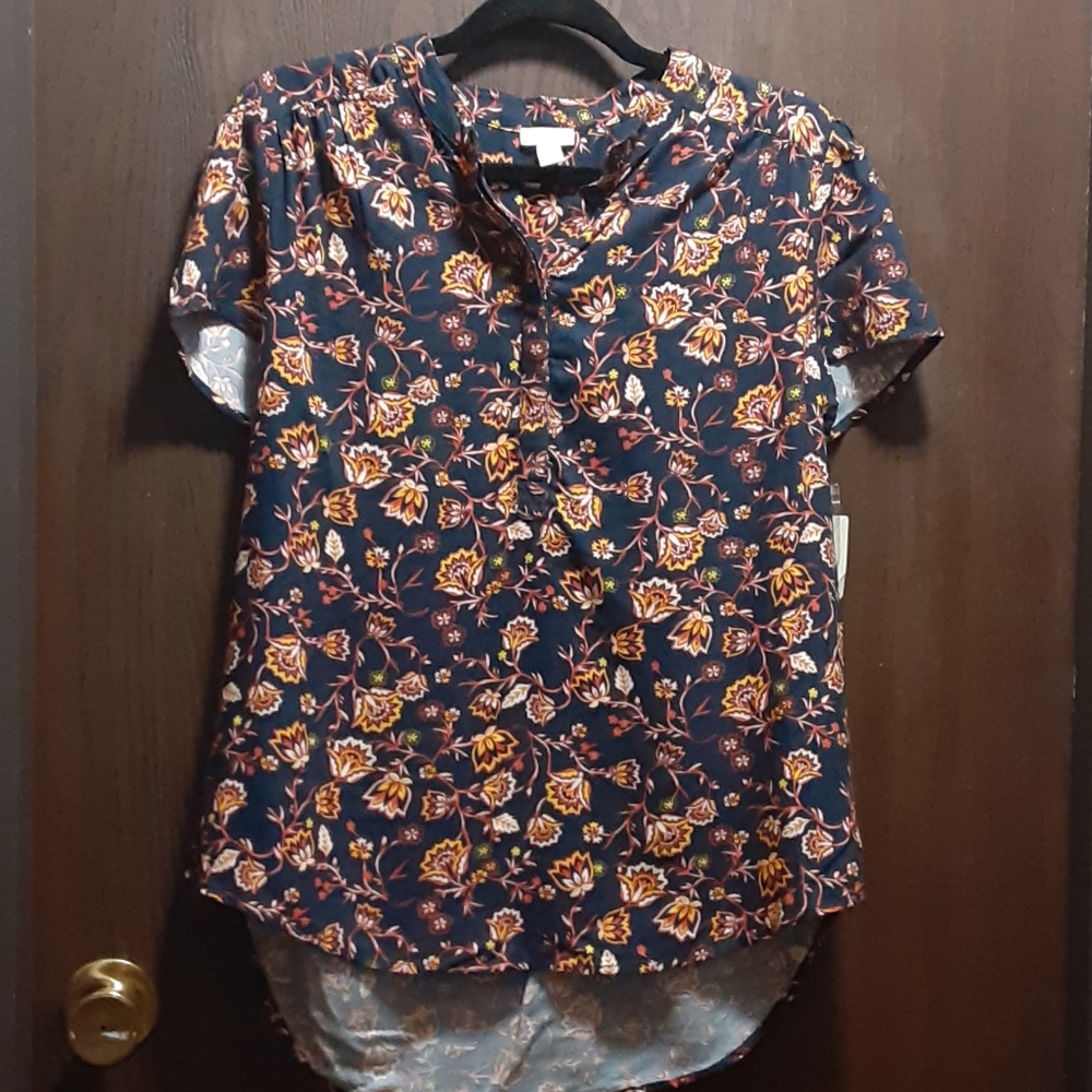NWT Hinge floral top